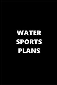2019 Daily Planner Sports Theme Water Sports Plans Black White 384 Pages
