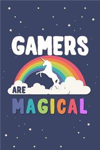 Gamers Are Magical Journal Notebook
