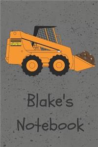 Blake's Notebook