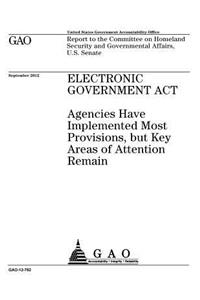 Electronic Government Act