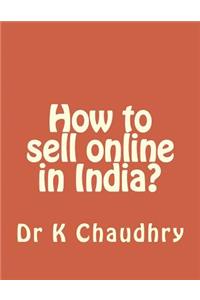 How to Sell Online in India?