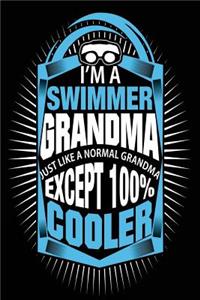 I'm a Swimmer Grandma Just Like a Normal Grandma Except 100% Cooler