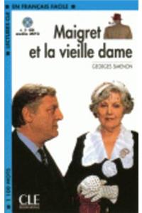 Maigret et la vieille dame - book + CD MP3