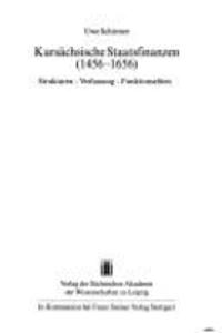 Kursachsische Staatsfinanzen (1456-1656)