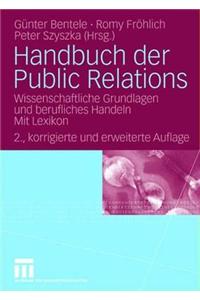 Handbuch Der Public Relations