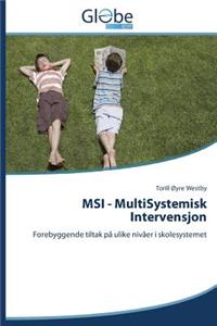 MSI - MultiSystemisk Intervensjon