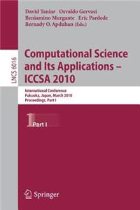 Computational Science and Its Applications - Iccsa 2010