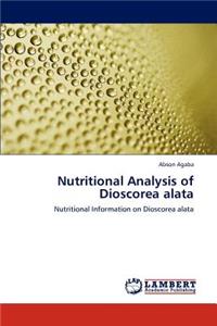 Nutritional Analysis of Dioscorea Alata