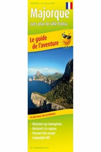 Mallorca with Palma city map