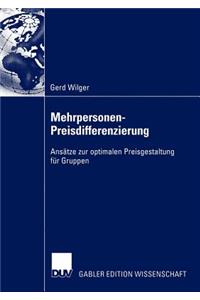 Mehrpersonen-Preisdifferenzierung