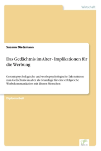 Das Gedächtnis im Alter - Implikationen für die Werbung