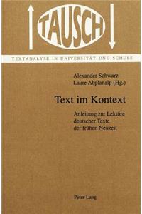 Text Im Kontext