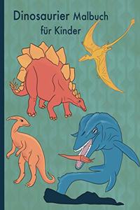 Dinosaurier Malbuch für Kinder