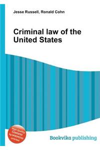 Criminal Law of the United States