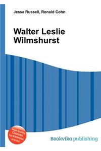 Walter Leslie Wilmshurst