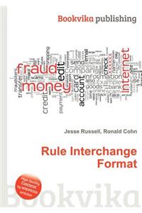 Rule Interchange Format