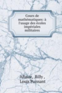 Cours de mathematiques