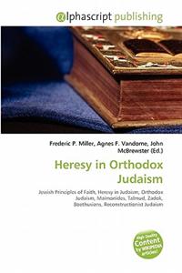 Heresy in Orthodox Judaism