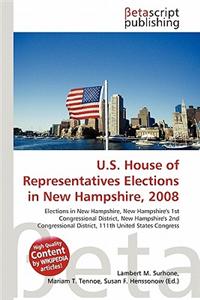 U.S. House of Representatives Elections in New Hampshire, 2008