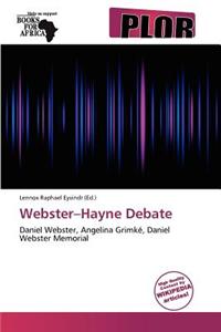 Webster-Hayne Debate