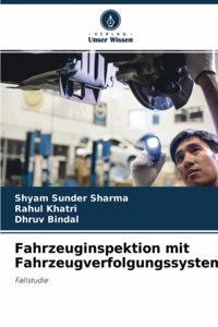 Fahrzeuginspektion mit Fahrzeugverfolgungssystem