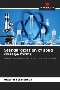 Standardization of solid dosage forms