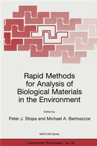 Rapid Methods for Analysis of Biological Materials in the Environment