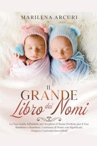 Grande Libro dei Nomi: La Tua Guida Pratica per Scegliere il Nome Perfetto per il tuo Bambino o Bambina. Centinaia di Nomi con Significati, Origini e Curiosità Incredibili