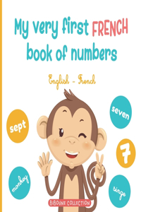 My very first French book of numbers