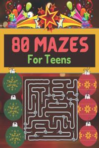 80 Mazes For Teens