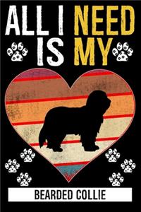 All I Need Is My BEARDED COLLIE
