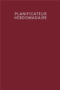 Planificateur hebdomadaire