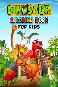 Dinosaur Coloring Book For Kids