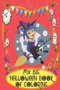 My Big Halloween Book of Coloring