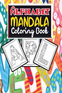 Alphabet Mandala Coloring Book