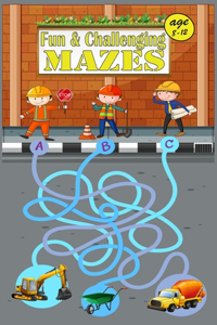 Fun & Challenging Mazes age 8-12