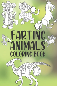 Farting Animal Coloring Book