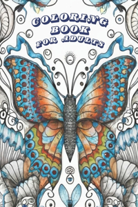 Butterfly Coloring Book for Adults