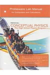 Conceptual Physics C2009 Probeware Lab Manual Book