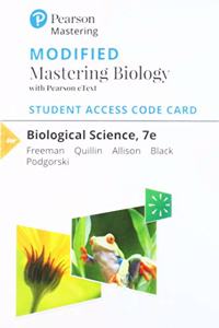 Modified Mastering Biology with Pearson Etext -- Standalone Access Card -- For Biological Science