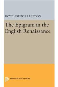 Epigram in the English Renaissance