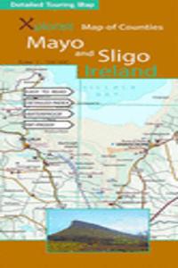 Xploreit Map of Counties Mayo and Sligo Ireland 1:100, 000
