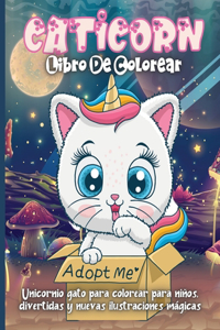 Caticorn Libro De Colorear