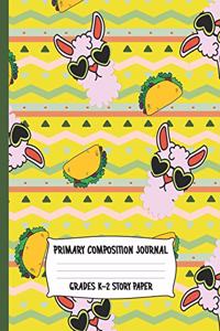 Primary Composition Journal Grades K-2 Story Paper