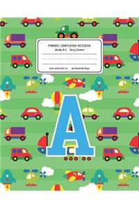 Primary Composition Notebook Grades K-2 Story Journal A