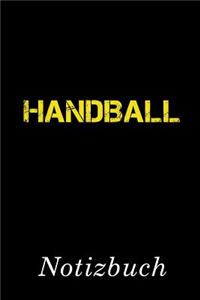 Handball Notizbuch