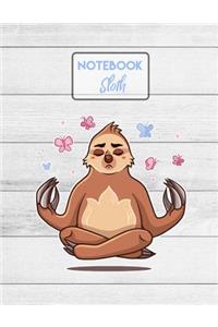 Sloth Notebook