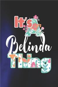 It's Belinda Thing