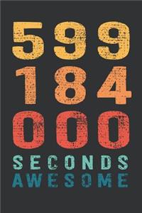 599 184 000 Seconds Awesome