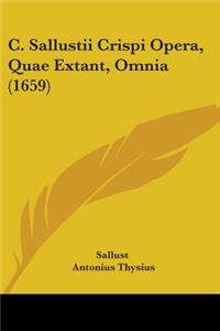 C. Sallustii Crispi Opera, Quae Extant, Omnia (1659)